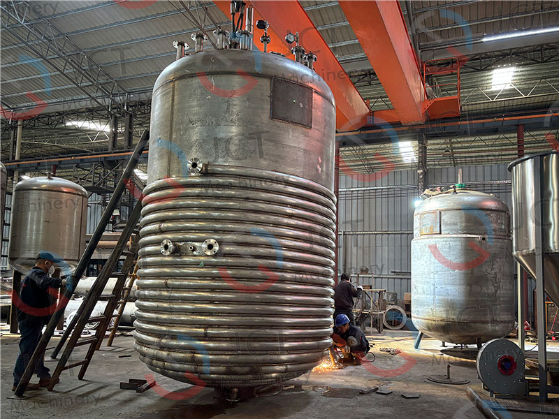 Several Factors Leading To Sticking Of Stainless Steel Reactor Wall | JCT Machinery