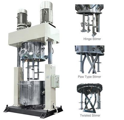 double planetary mixer