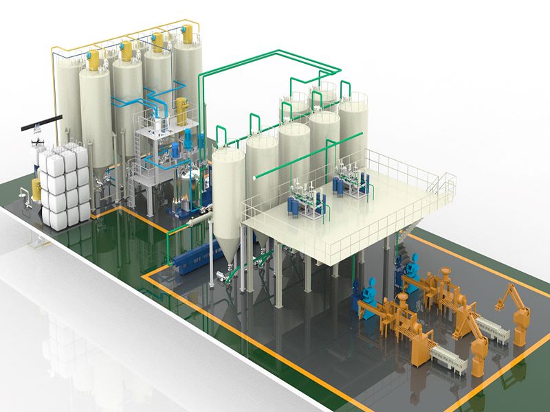 Silicone Sealant Production Line Suitable For The Middle East | JCT Machinery