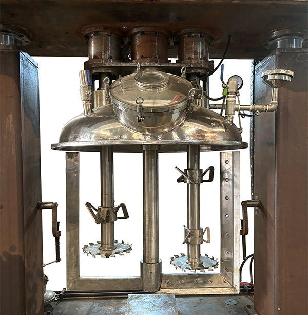 triple shaft mixer blade