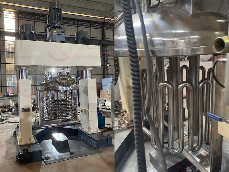 New Design Triple Shaft Mixer | JCT Machinery