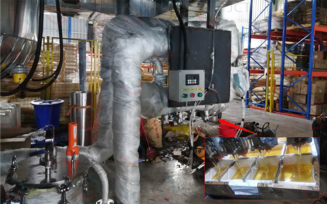 bulk hot melt glue production line