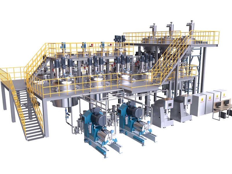 Low VOC Water-based Coating Production Line Turnkey Project