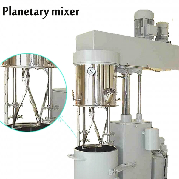 Chemical double planetary mixer