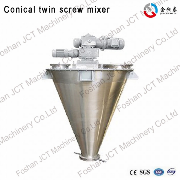 What is the conical twin screw extruder priciple?