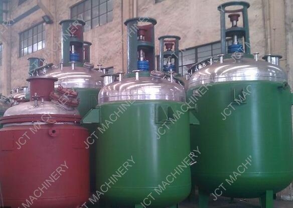 Can I design the structure of jacketed mixing tank for resins?