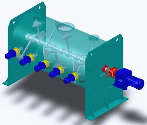 Why does chemical plough mixer accepted by many customers?