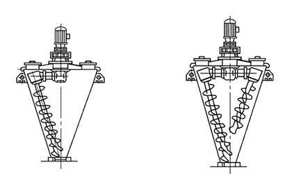 Look at the new type cone mixer for powder in JCT!