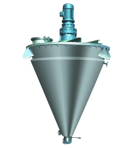 What is the conical mixer design?