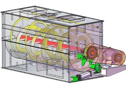 You need know of the JCT horizontal ribbon blender machine operation in factory.